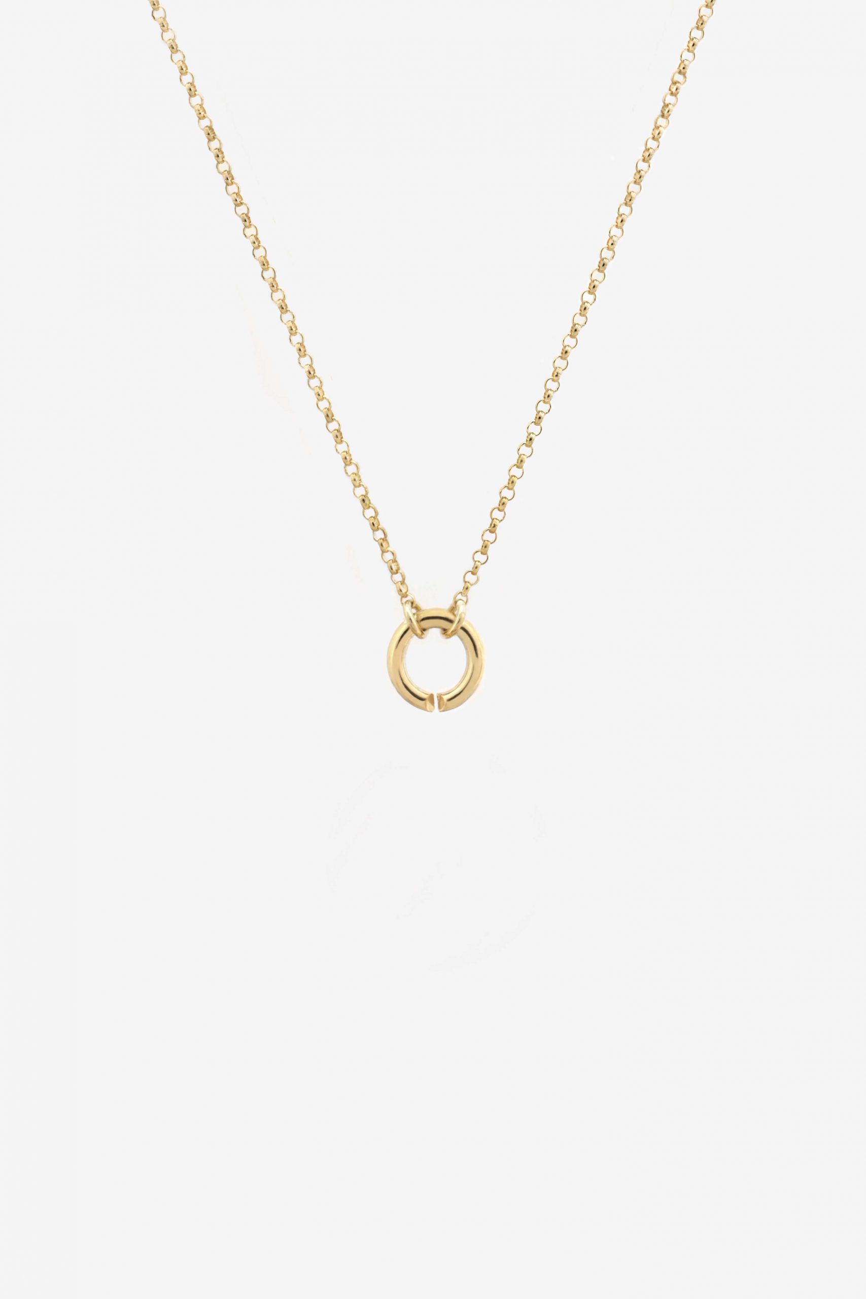 Necklace Ring - 14k gold 
